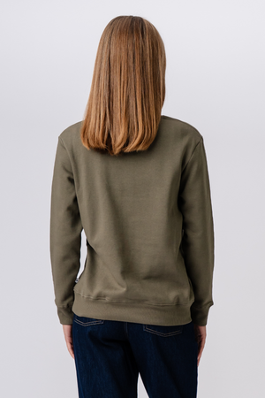 Sweatshirt Crewneck - Vert Armée