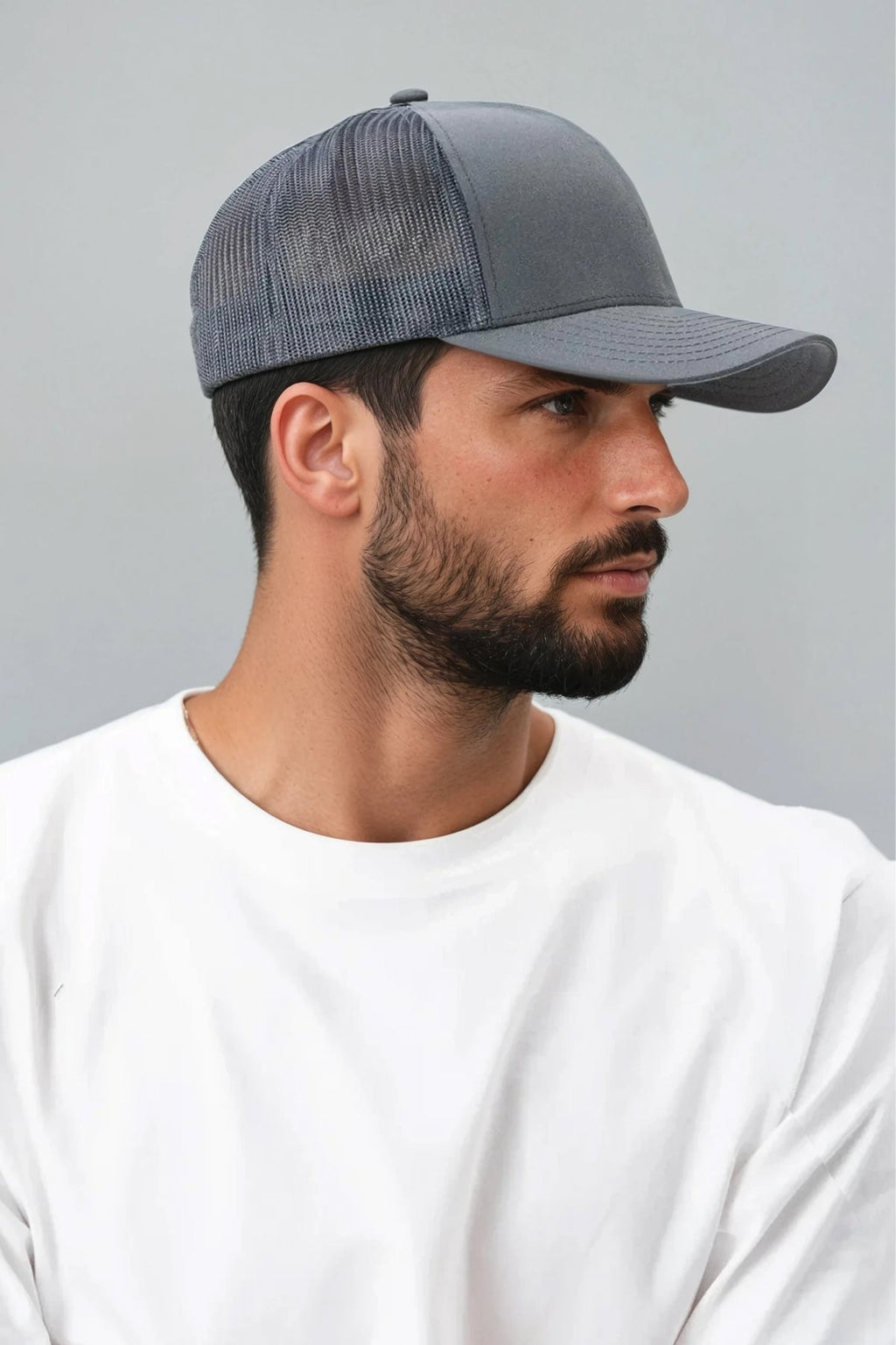 Casquette Retro Trucker - Charcoal