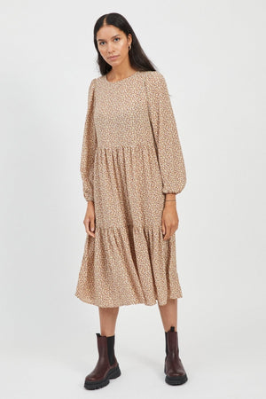 Robe florale de copains - bouleau