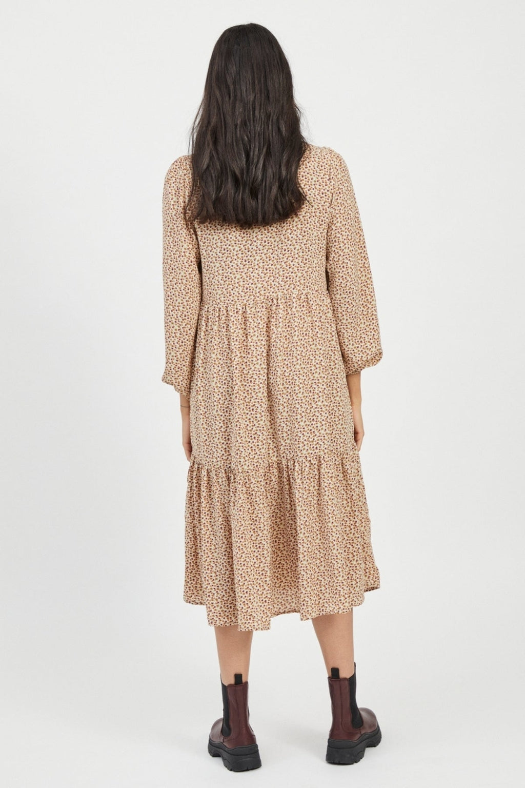 Robe florale de copains - bouleau