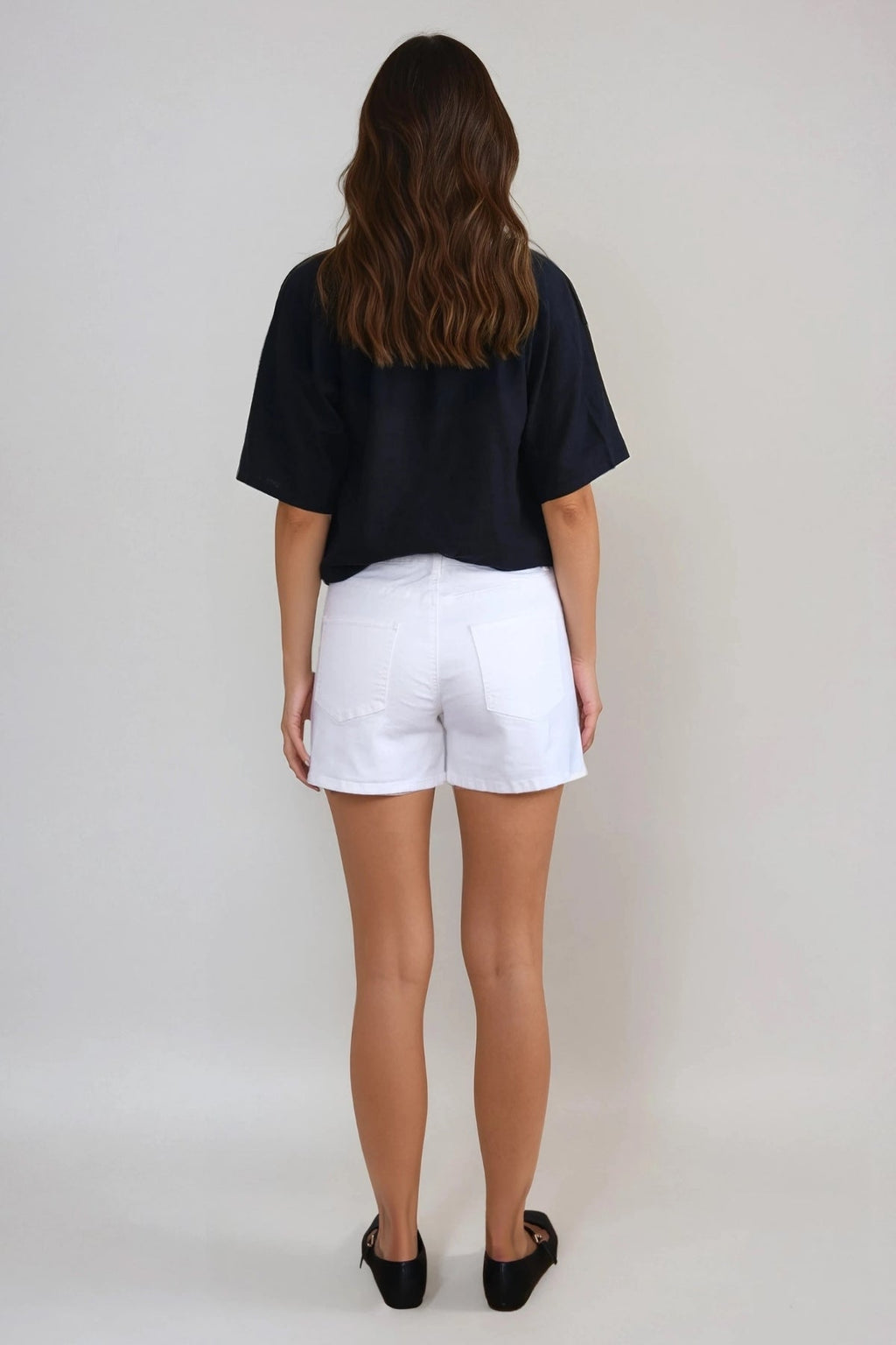 Jihan Ellenhw Shorts - Cloud Dancer