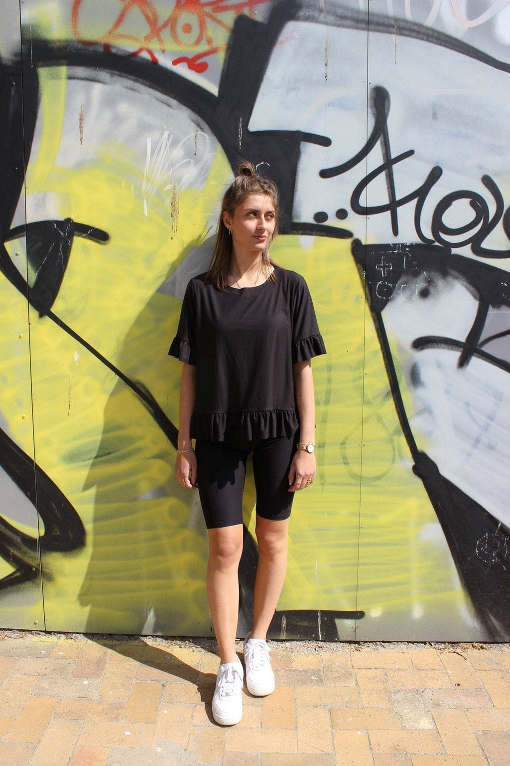 Shorts de cycle alma - noir