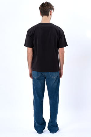 T-shirt boxy - Noir