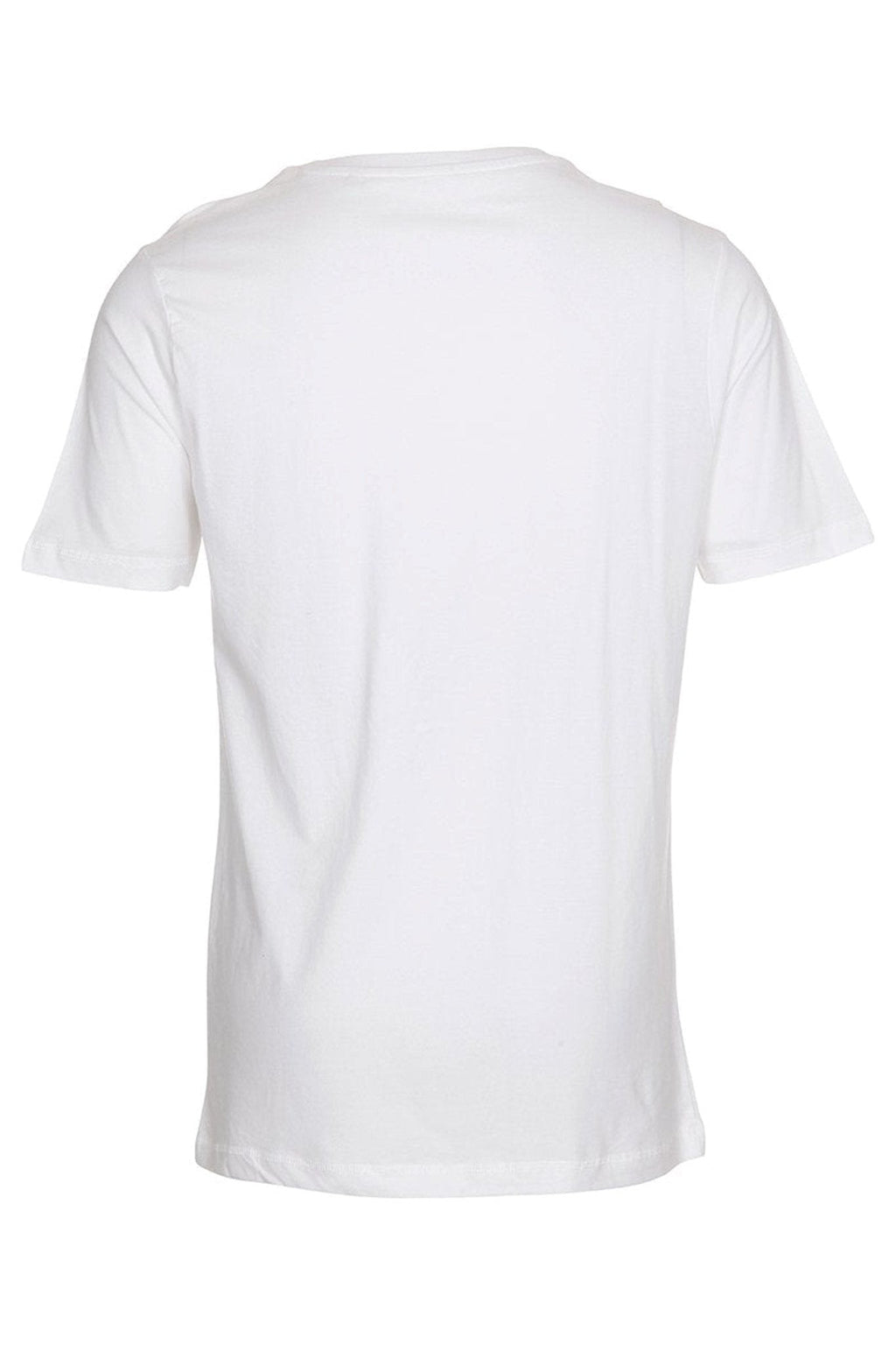 Basic T-shirt col V - Blanc