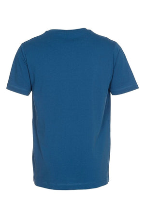 Basic T-shirt col V - Bleu Pétrole