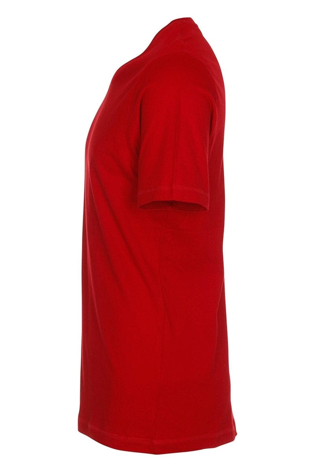 Basic T-shirt col V - Rouge