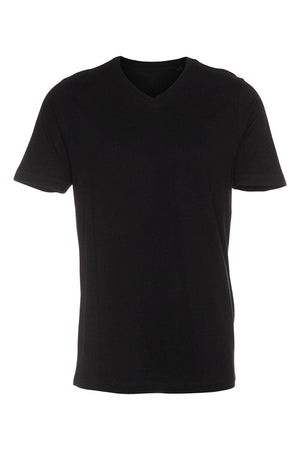 Basic T-shirt col V - Noir