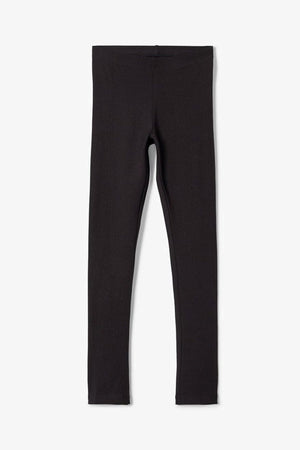 Leggings de base en coton - noir