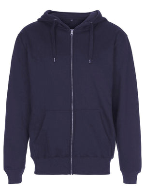 Sweat à capuche zippé de base - Dark Navy