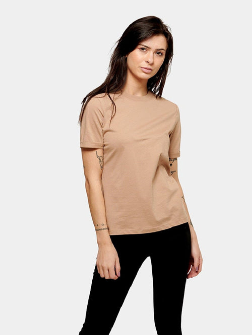 Boyfriend Tee - Sand - TeeShoppen - Sand/Beige