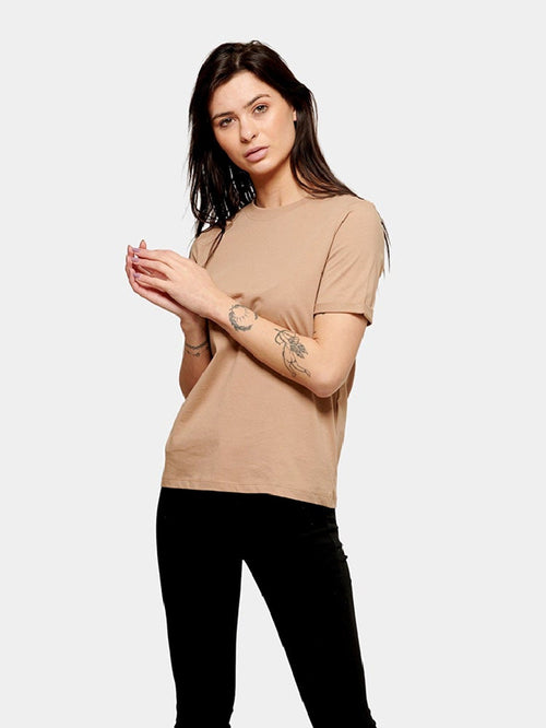 Boyfriend Tee - Sand - TeeShoppen - Sand/Beige