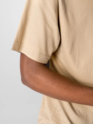 Oversized T-shirt - Sand