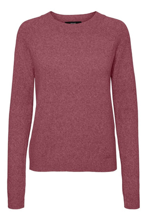 Soft Doffy knit -  Crushed Berry