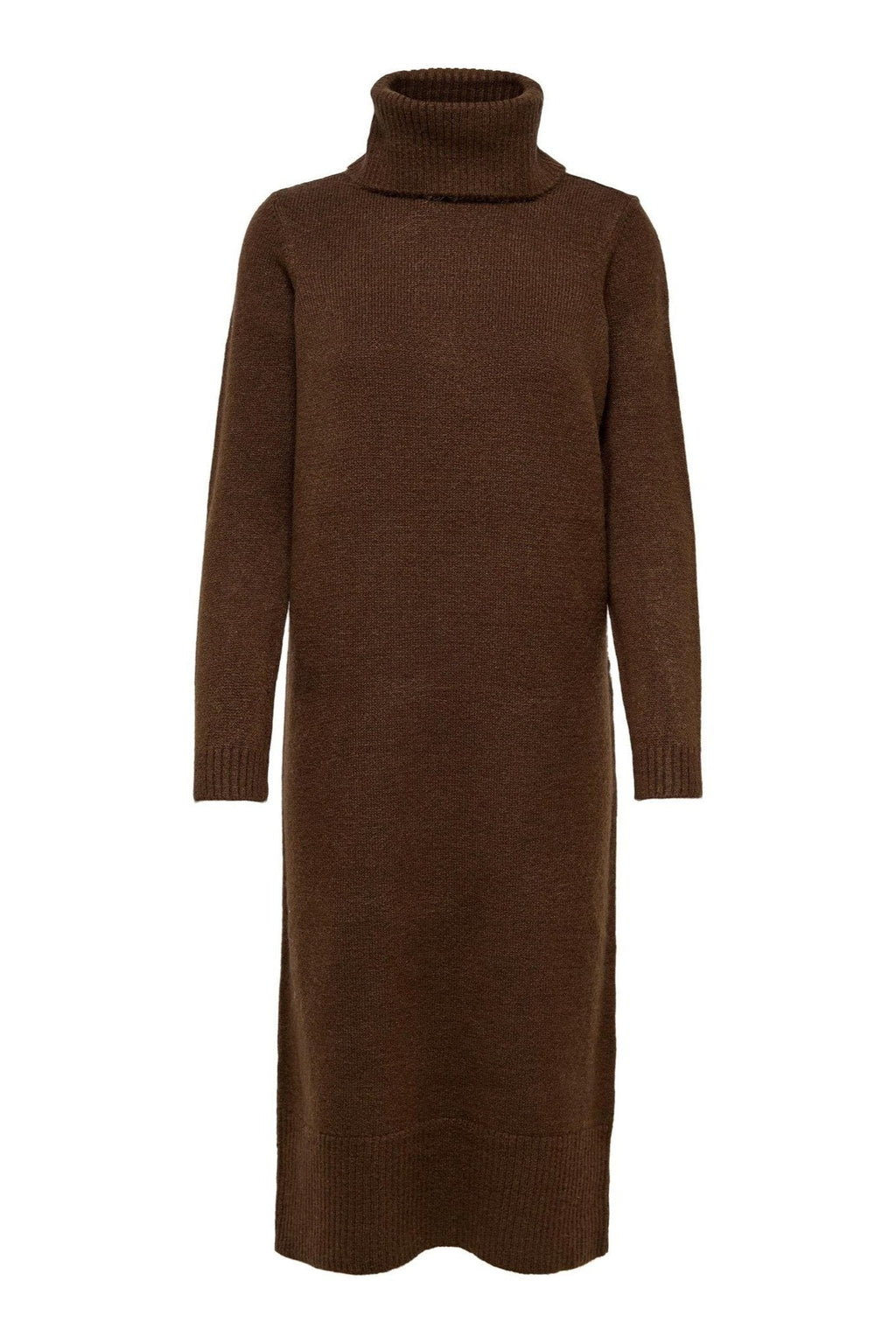 Robe de cou de roll Brandie - Café de chicorée