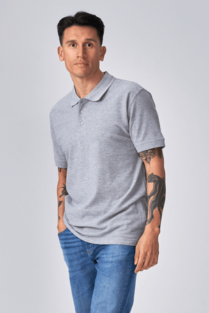 Basic Polo - Gris