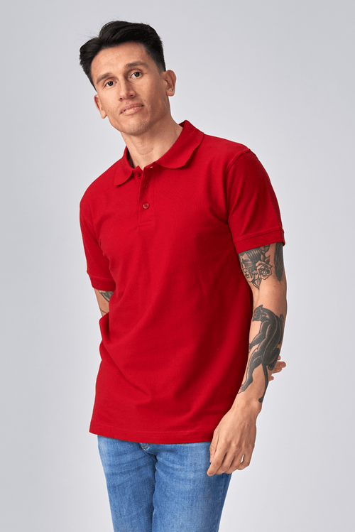 Basic Polo - Rouge