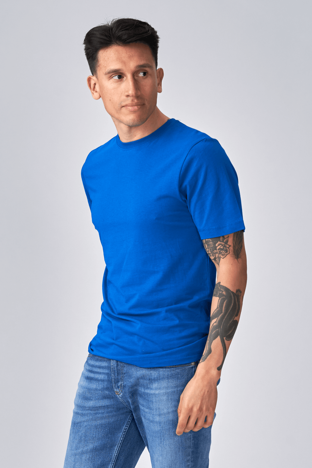 Basic T-shirt - Bleu