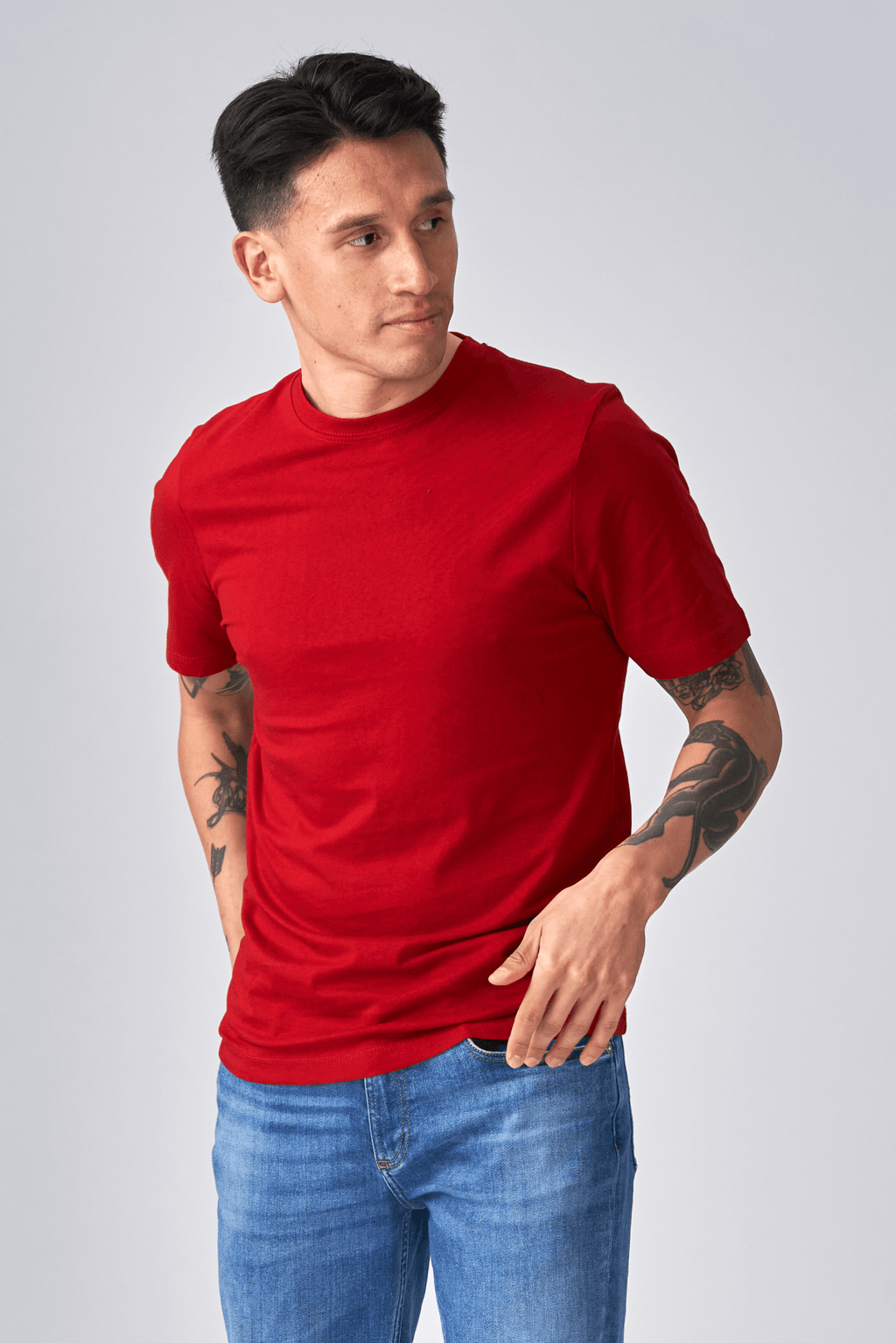 Basic T-shirt - Rouge