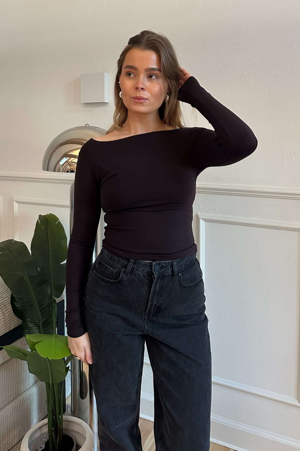 Cassandra Blouse - Brown