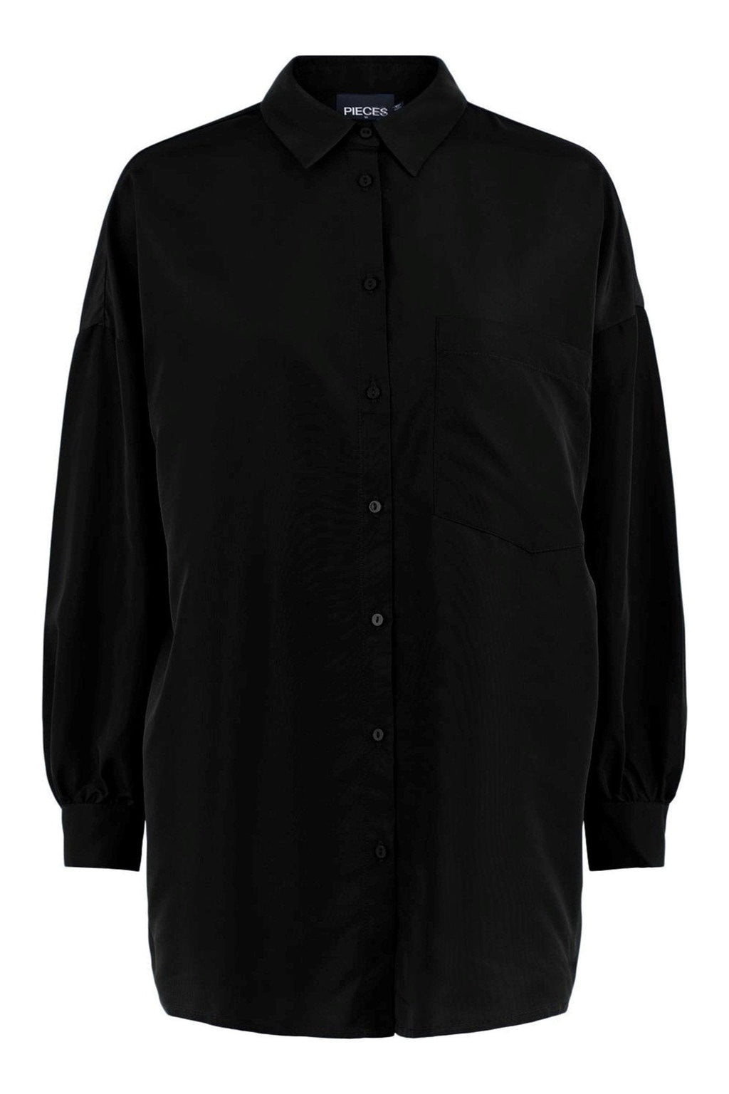 Chrilina Oversadized Shirt - Black