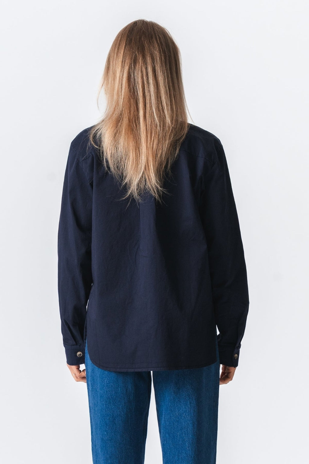 Chemise en sergé Amber - Marine