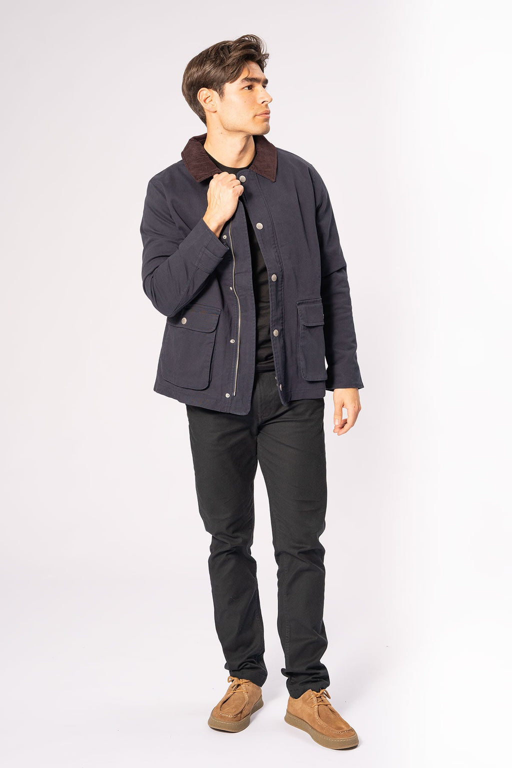 Veste en serre-serre - Marine