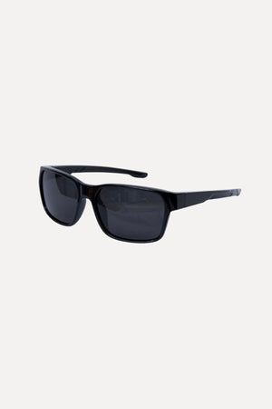 Lunettes de soleil Damon - Noir brillant