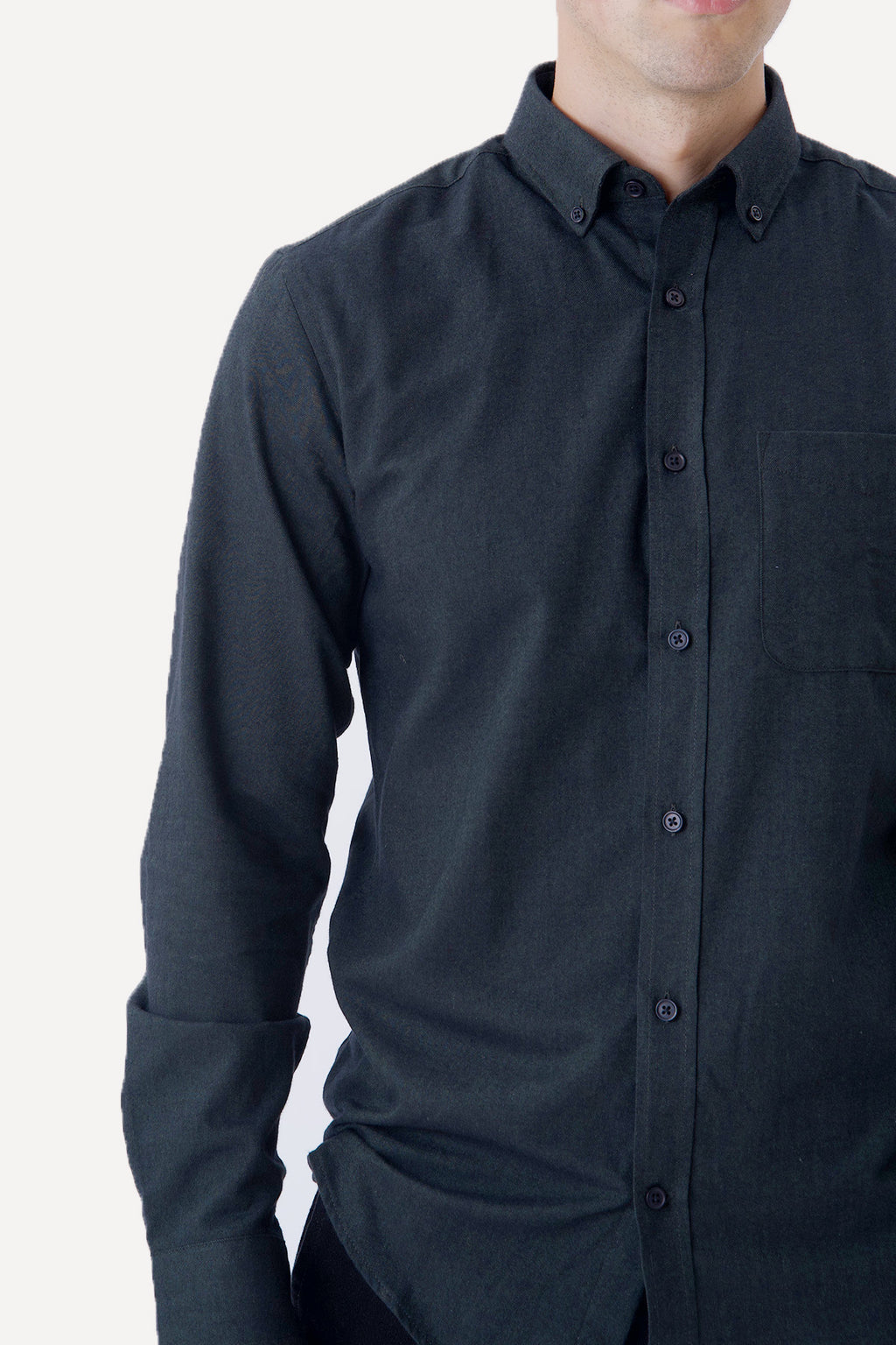 Chemise en flanelle - Vert foncé