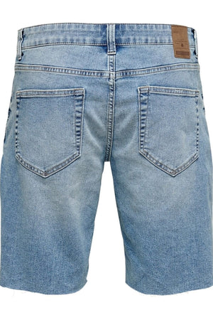Shorts en jean - bleu clair