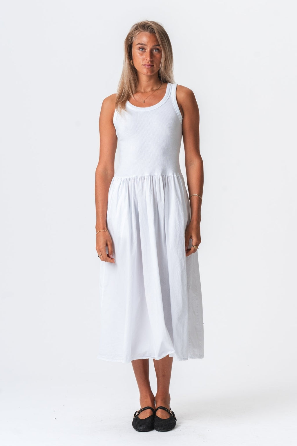 Robe Hanna - blanc