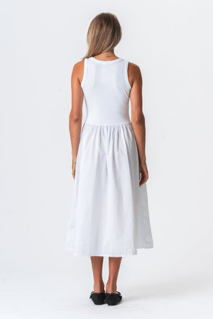 Robe Hanna - blanc
