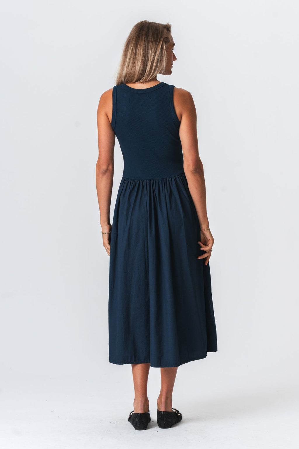 Robe Hanna - bleu foncé