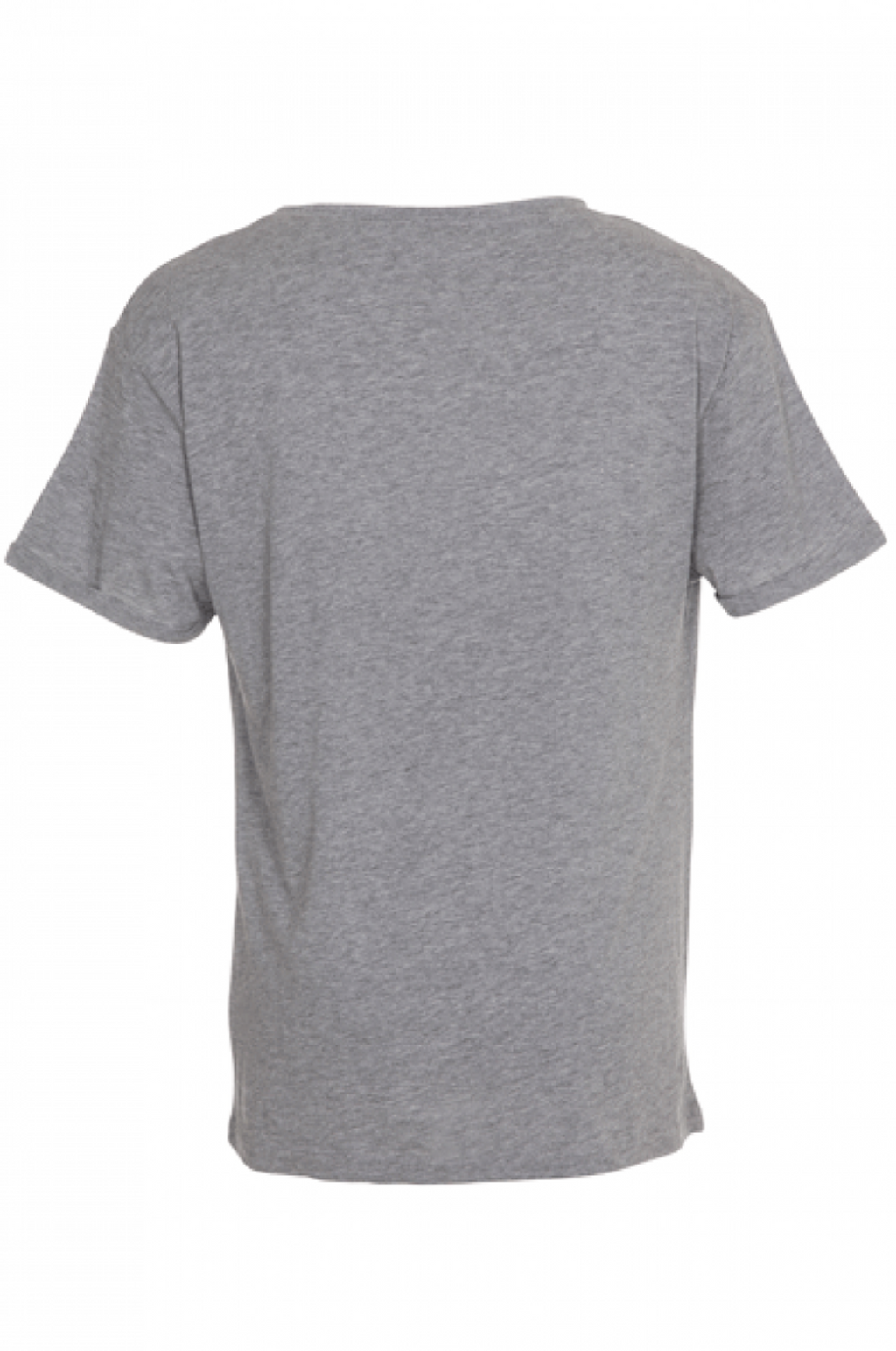 Deep Round Neck - Light gray
