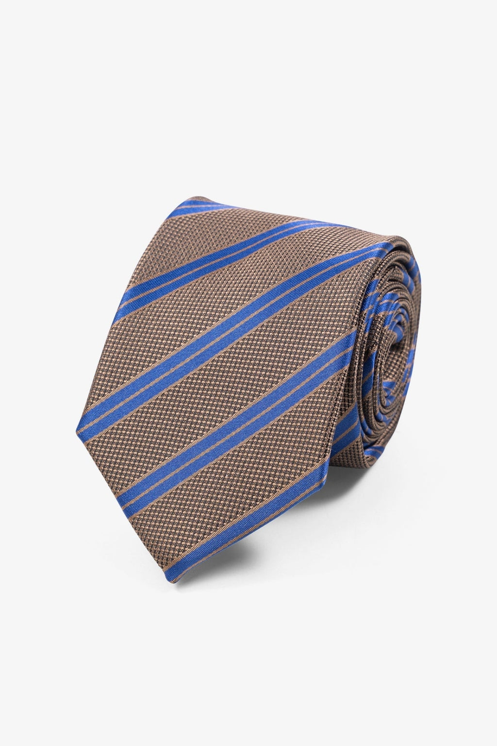 Cravate - Bronze/Bleu