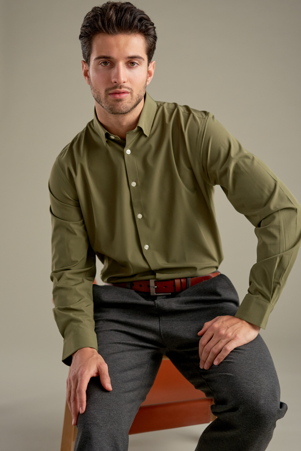 The Original Premium Performance Chemise - olive