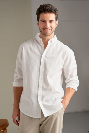 Linen Shirt - White
