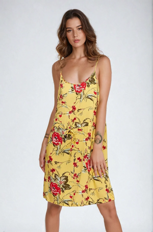 Robe de flore - Crème de banane