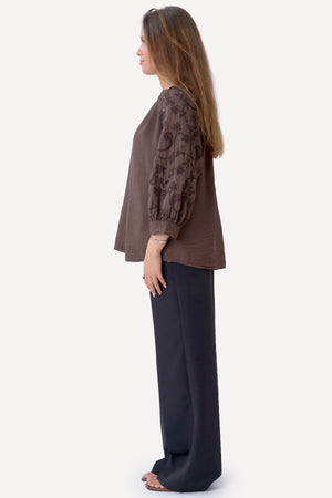 Chemise Frida - Marron