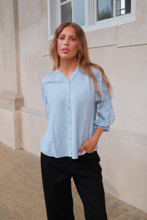 Chemise Frida - Bleu Clair