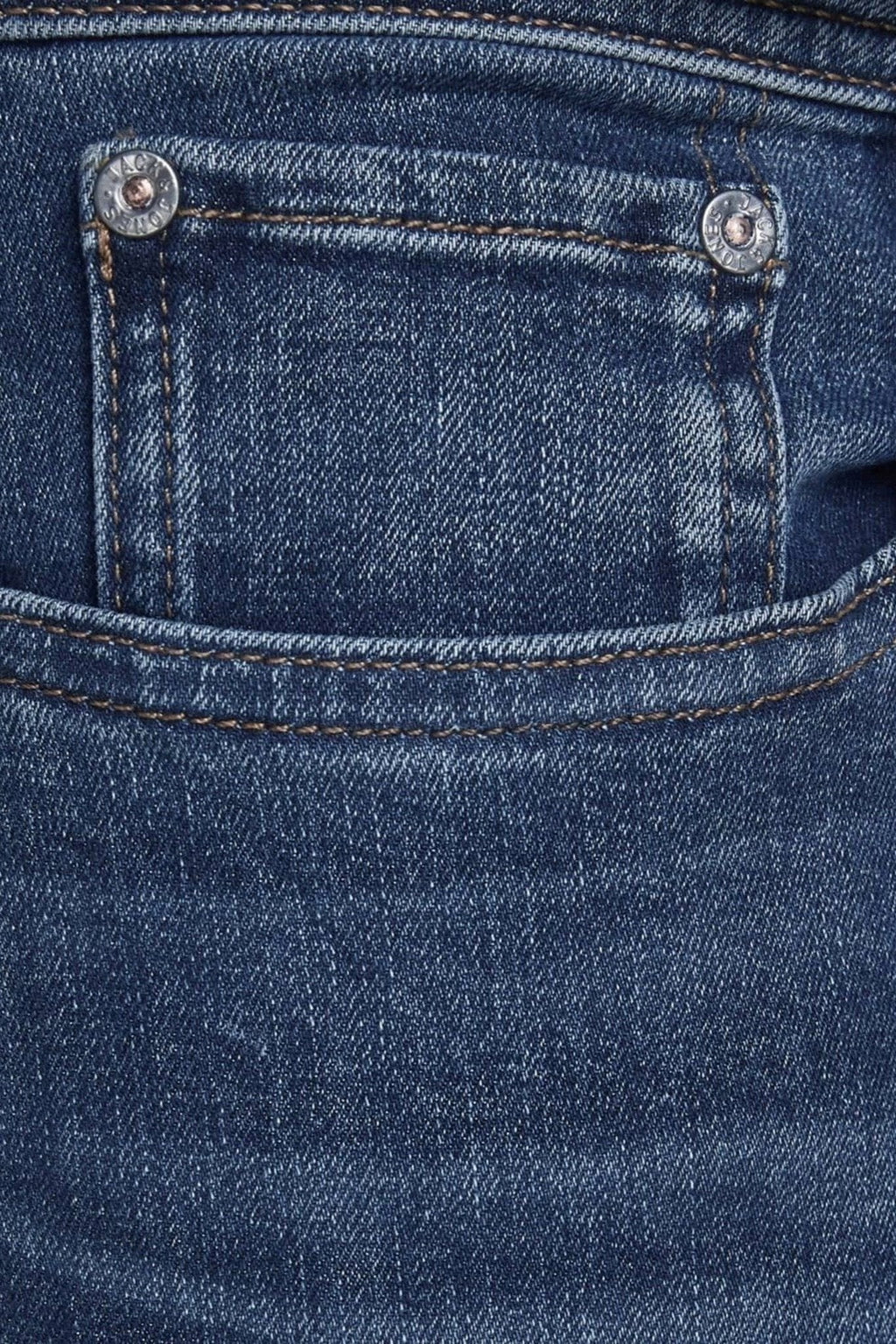 Glenn Stretch Jeans - Denim Blue (Slim Fit)