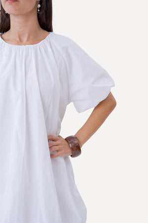 Robe Noisette - Blanc