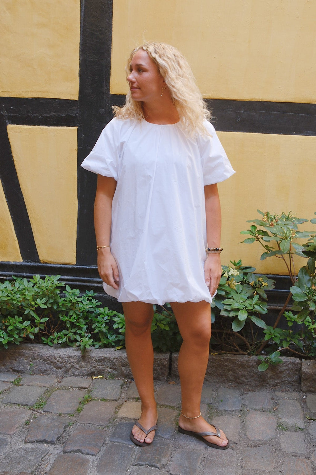 Robe Noisette - Blanc