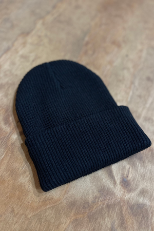 Knitted beanie - Black