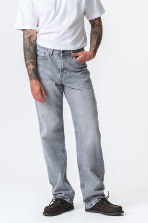 Jeans en forme de noah - denim gris