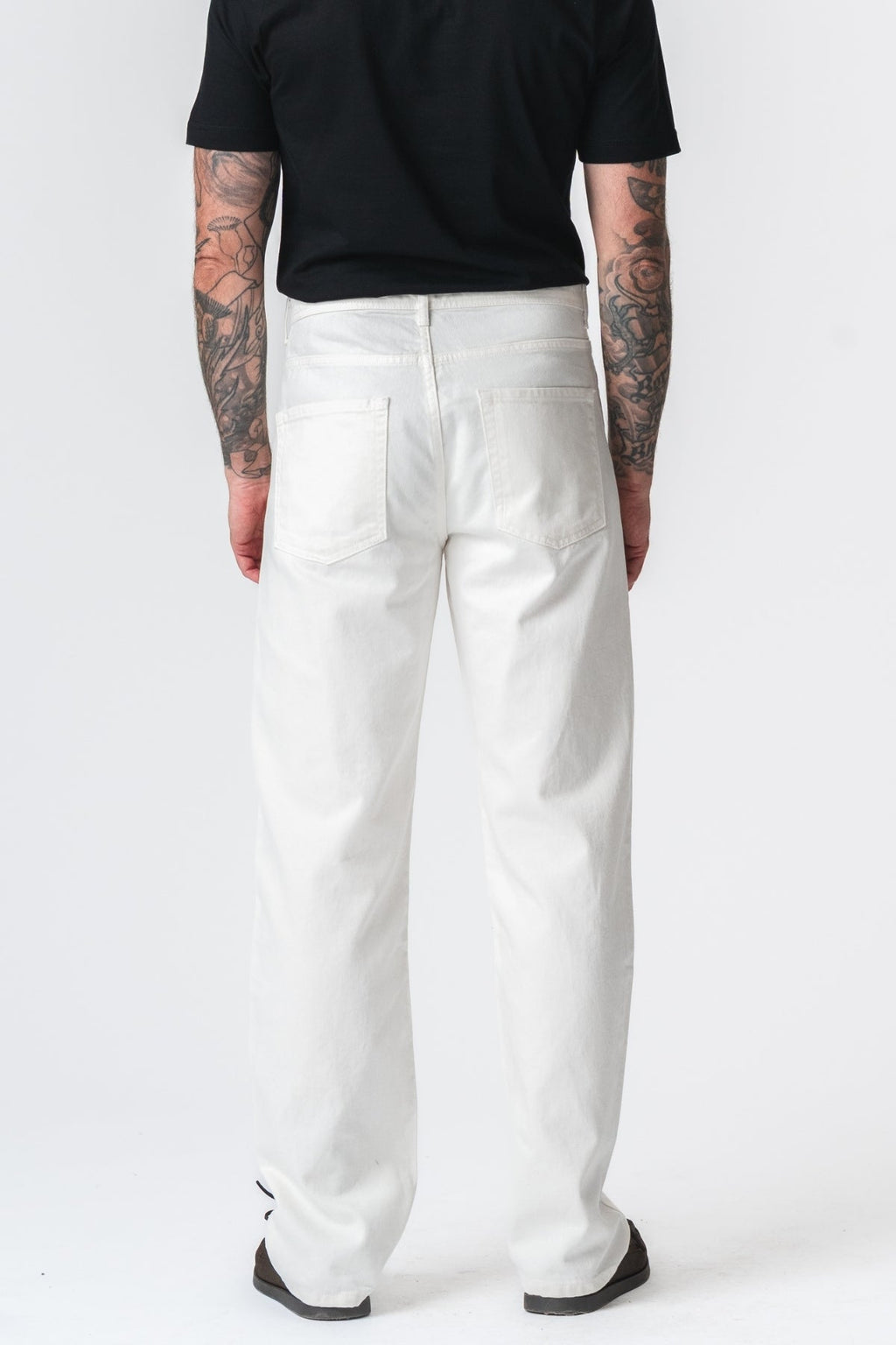 Jeans noah en forme - denim blanc
