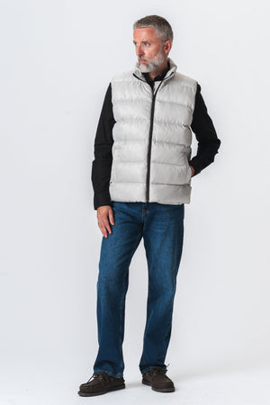 Gilet en puffer - sable