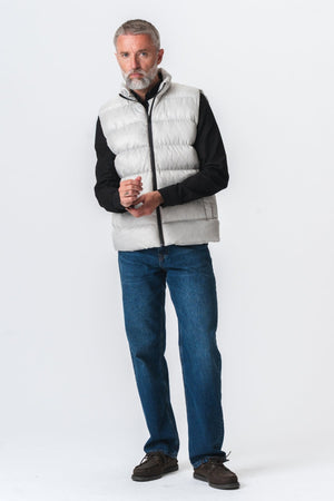 Gilet en puffer - sable