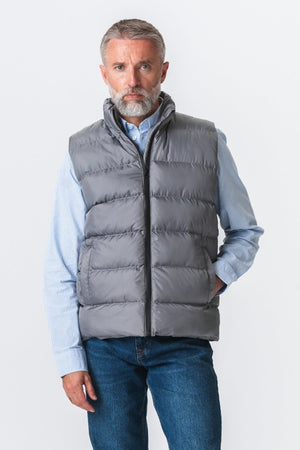 Gilet en pucerse - gris