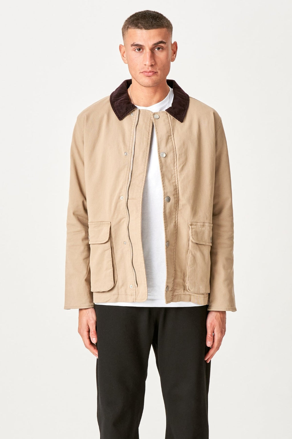 Twill Jacket - Dark Sand