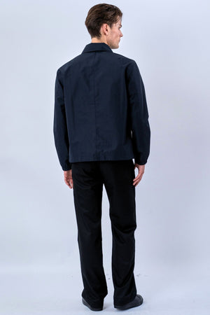 Veste courte zippée - Marine